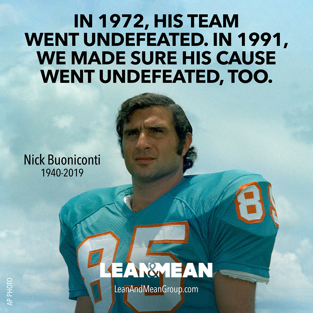 Nick Buoniconti Facebook Post